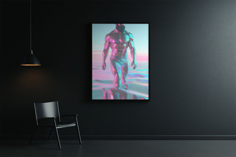 Minimalist Wall Art Mockup | Modern Frame Mockup for Etsy Art Prints & Posters