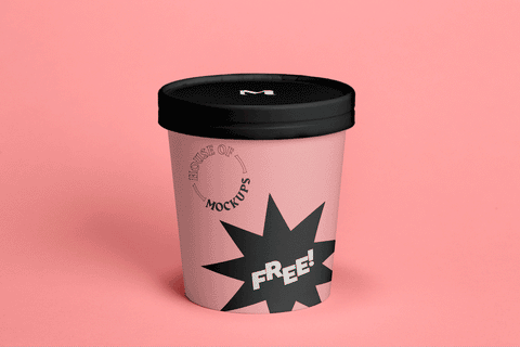 Download Free Ice Cream Mockup