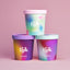 Ice Cream Mockup 3 Stacked tubs