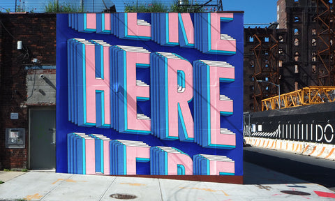 Williamsburg Hand Painted Billboard Mockup