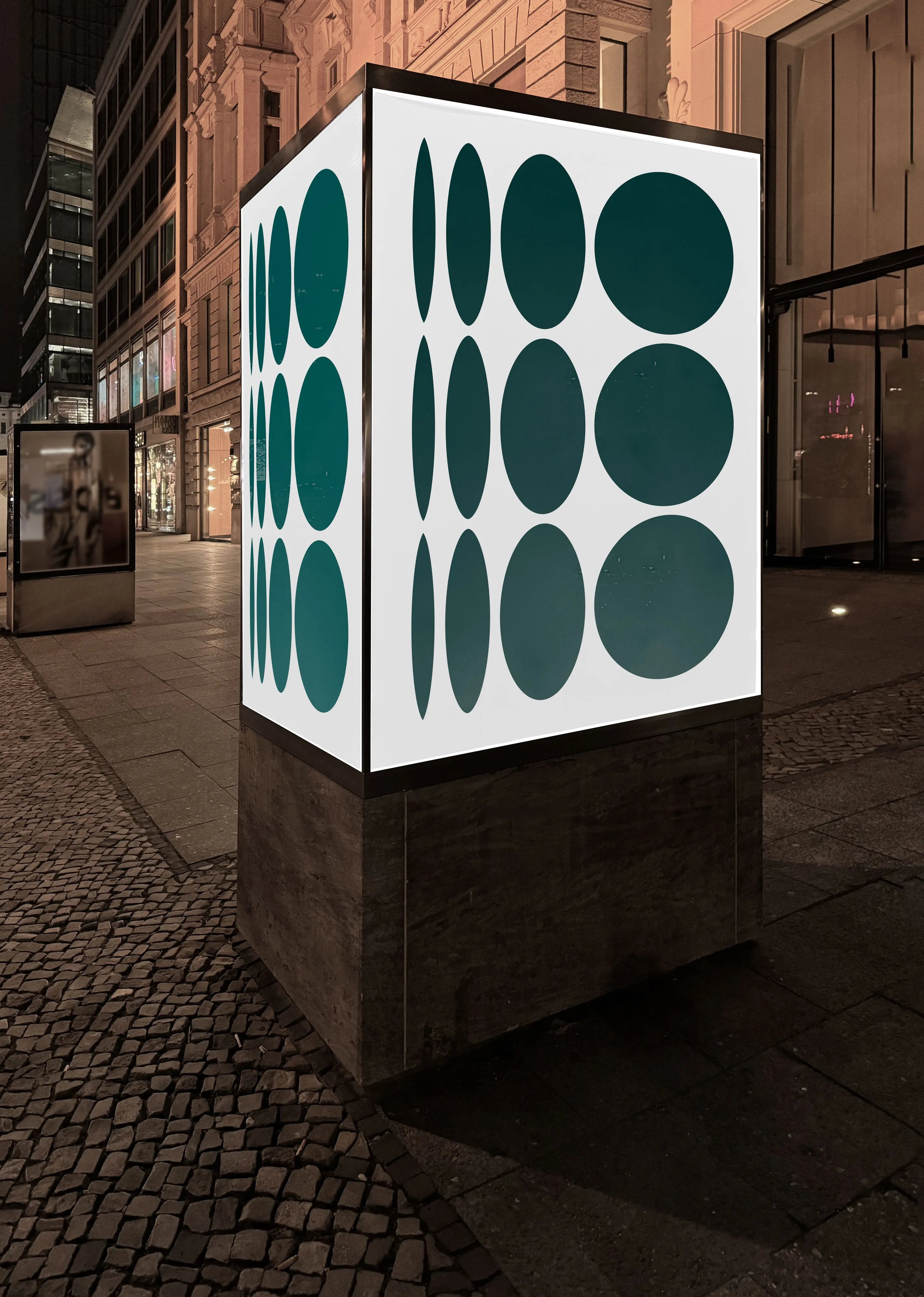 Premium Rectangle Store Sign Mockup | Realistic Retail Branding PSD ...