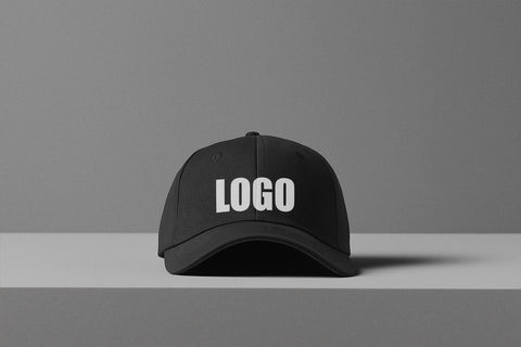 Black Baseball Cap Mockup