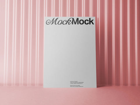 Letter head PSD Mockup