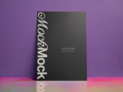 Iridescent Gradient Branding Mockup Set