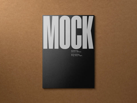 A4 Stationery Mockup Download