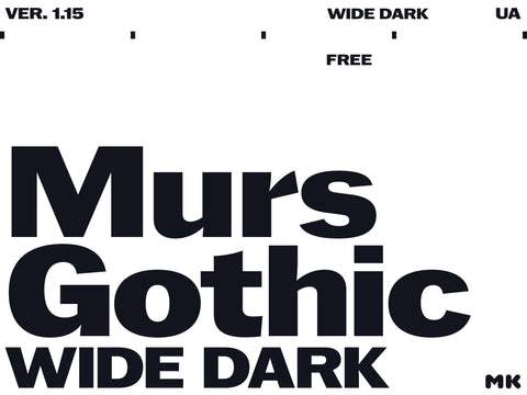 Murs Gothic Wide Dark Free Download