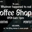 Coffee Shop Font logo house of mockups