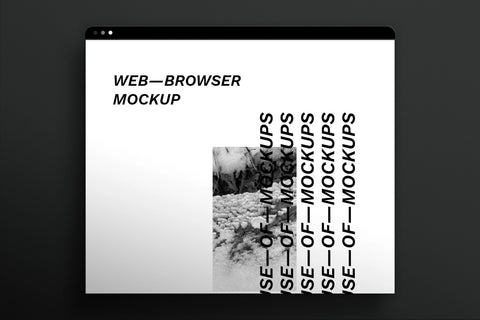 Download Web Browser Safari PSD Mockup