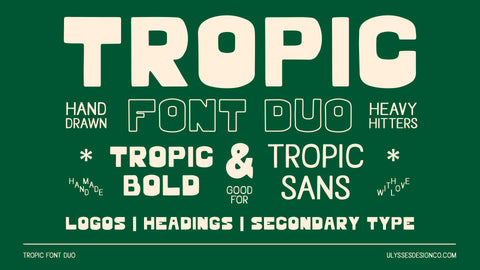 Tropic Bold Trial (freebie)