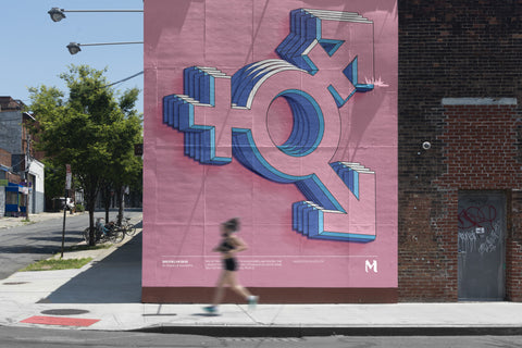 Brooklyn hand painted billboard mockup