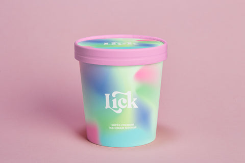 Ice Cream Tub Mockup PSD