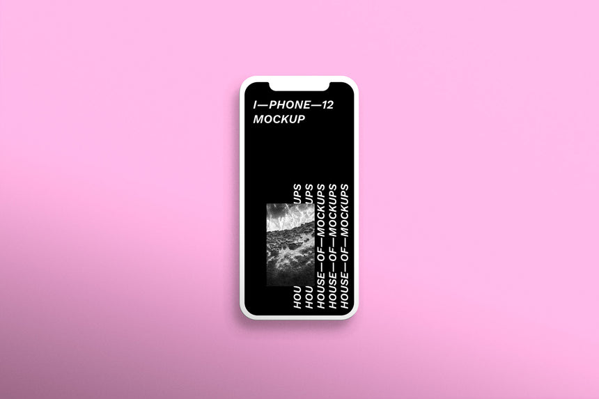 iPhone Free PSD Mockup – House of Mockups