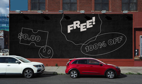 Free Brooklyn Painted Billboard Mockup