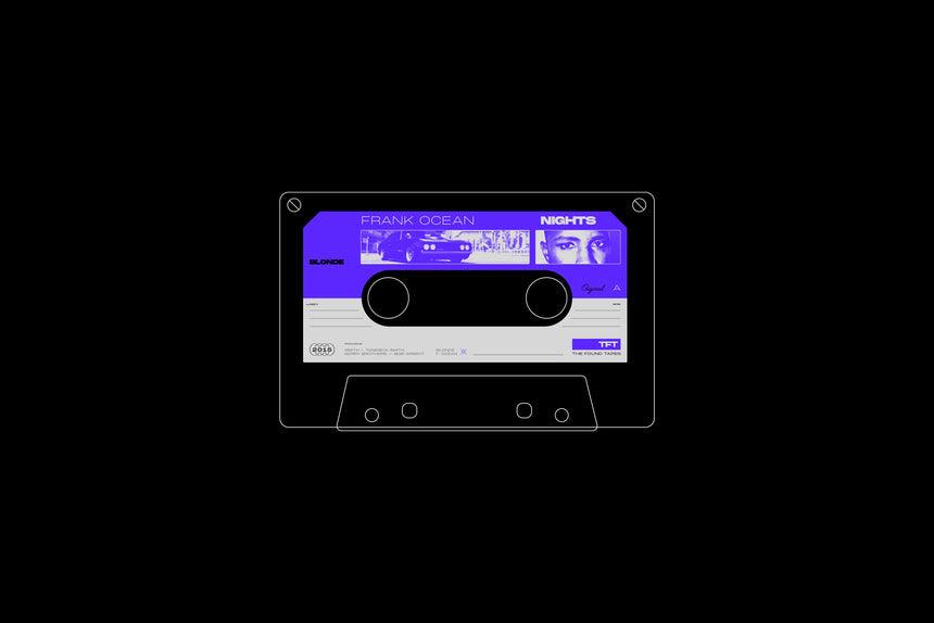 Cassette Tape PSD Mockup